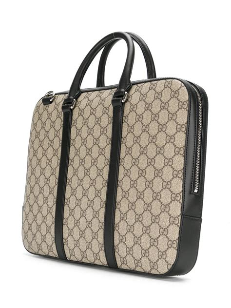 laptop case gucci|gucci leather laptop bag.